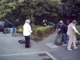 Members gardening