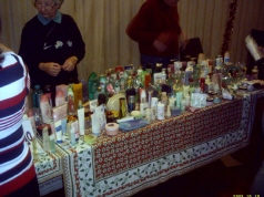 Stall being prepared